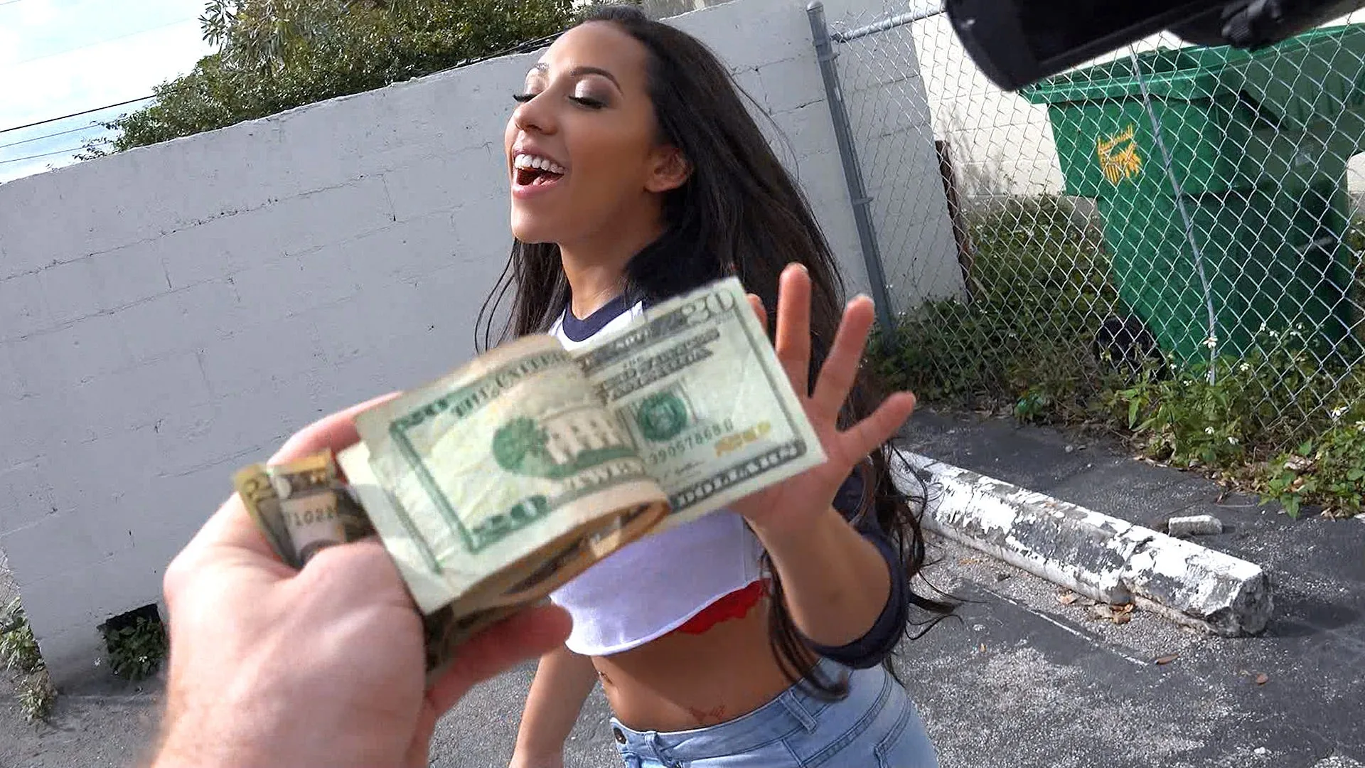 Mixed Race Hottie's Public Pick-Up - Public Pickups