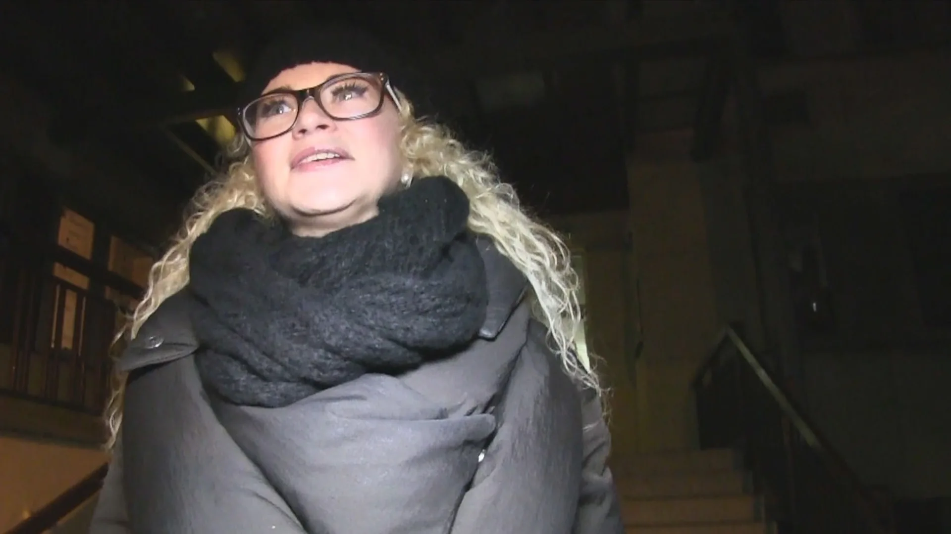 Nervous Blonde Nerd Loves To Fuck Strangers In Public - Public Agent